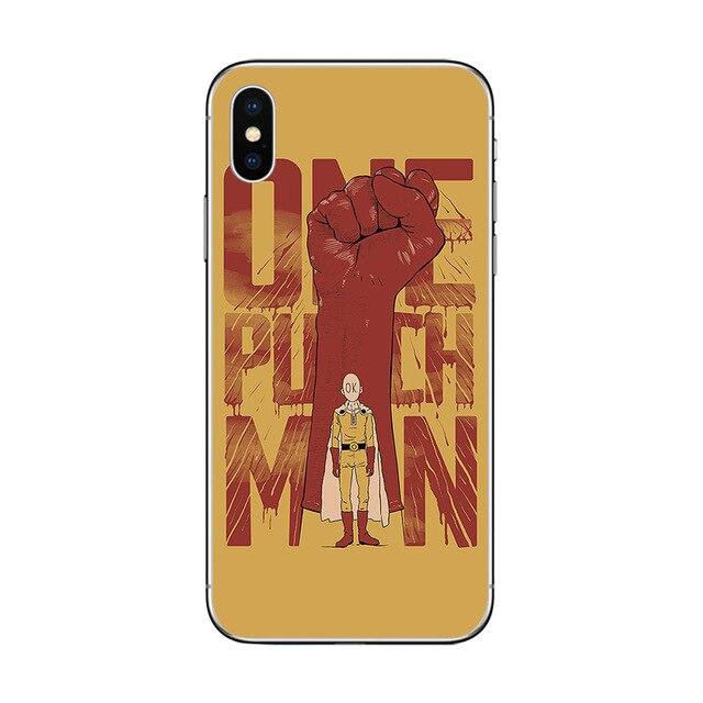 Coque One Punch Man iPhone Saitama