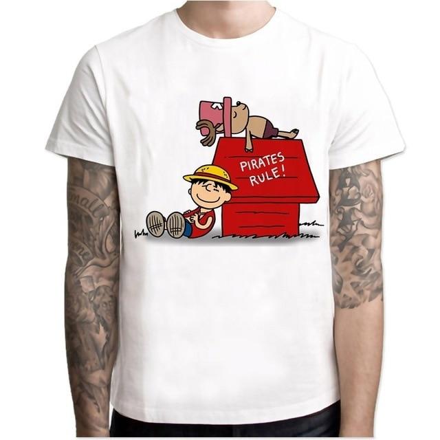 T-Shirt Luffy et Chopper