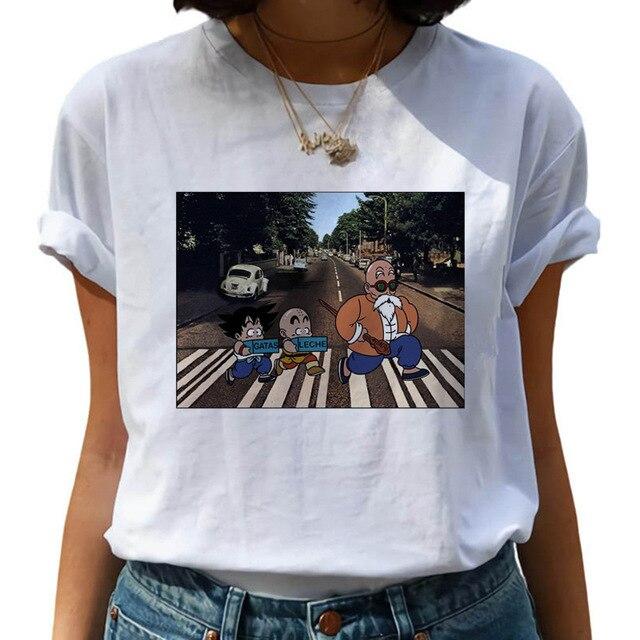 T-Shirt DBZ Femme Guerriers Beatles