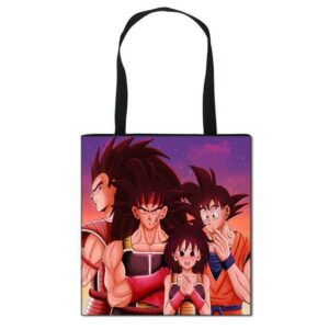 Tote Bag Dragon Ball - Famille de Goku