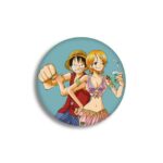 Pin's One Piece Luffy et Nami