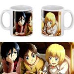 Mug Attaque des titans Mikasa Eren Armin
