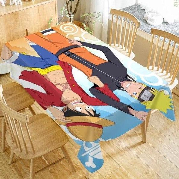 Nappe Manga Luffy et Naruto