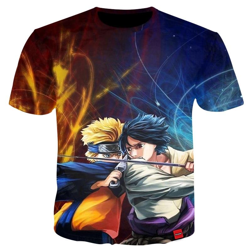 T-Shirt Naruto vs Sasuke
