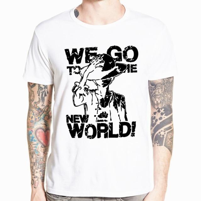 T-Shirt Luffy Nouveau Monde