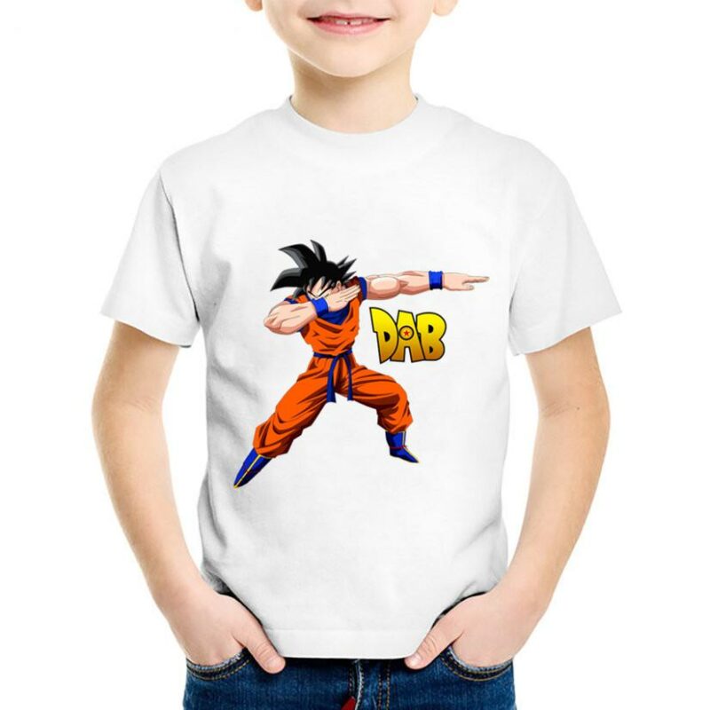 T Shirt Enfant Goku Dab