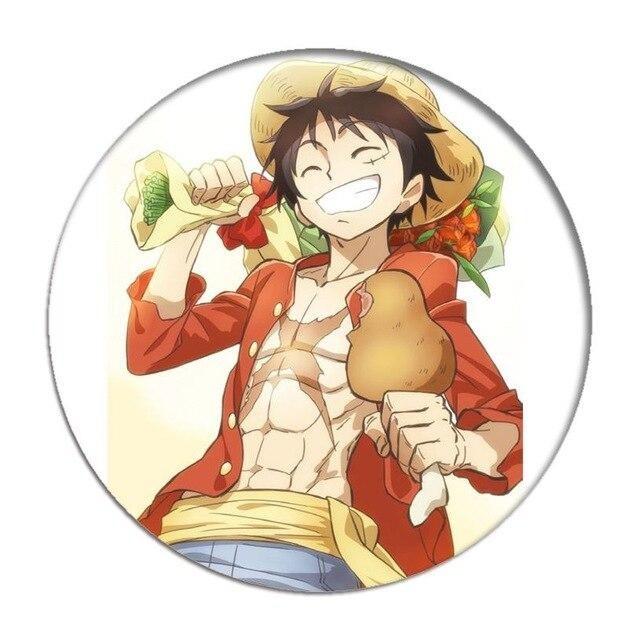Pin's One Piece Luffy Goinfre