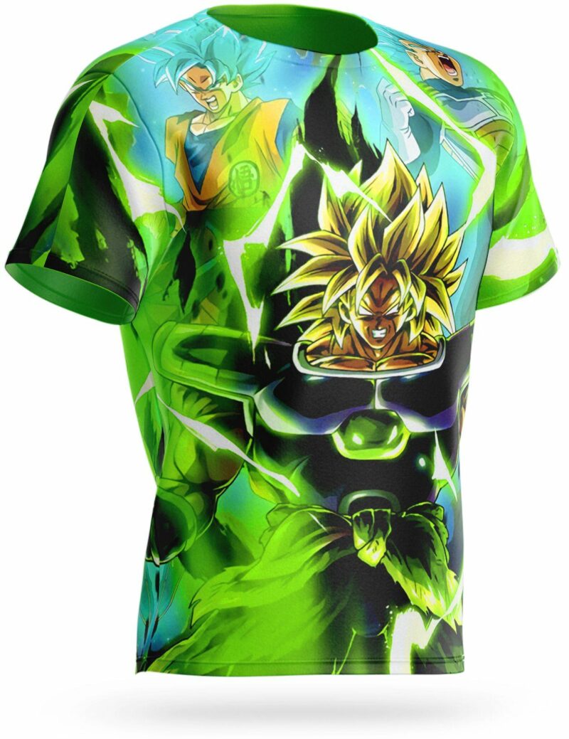T Shirt Broly Dragon Ball Super